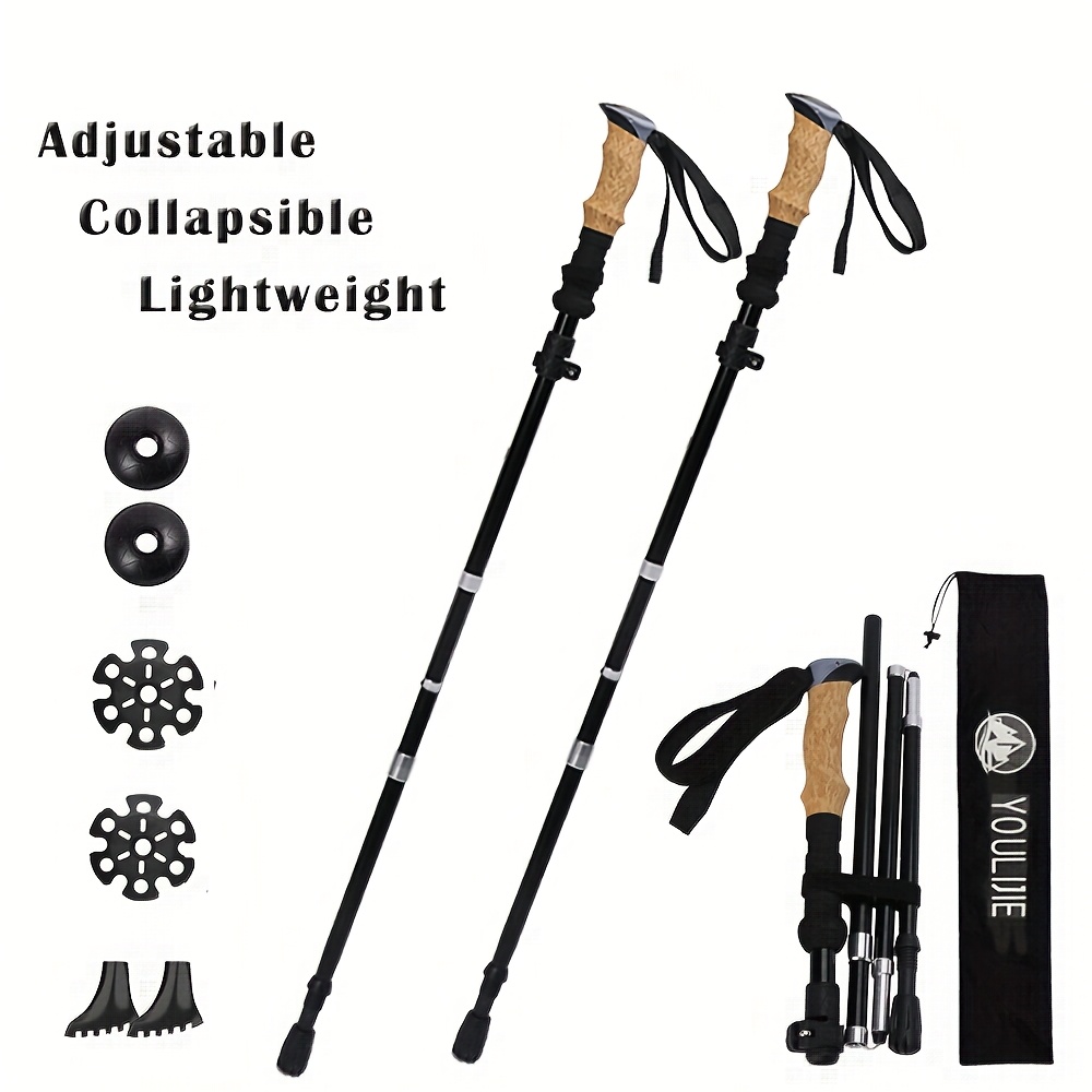 Trekking Pole Carbon - Сверхпрочные треккинговые палки — комплект из