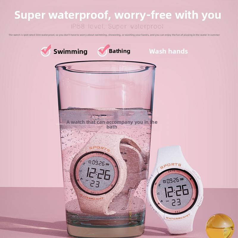 Новые силиконовые водонепрониц – обзор и цена Running Watch