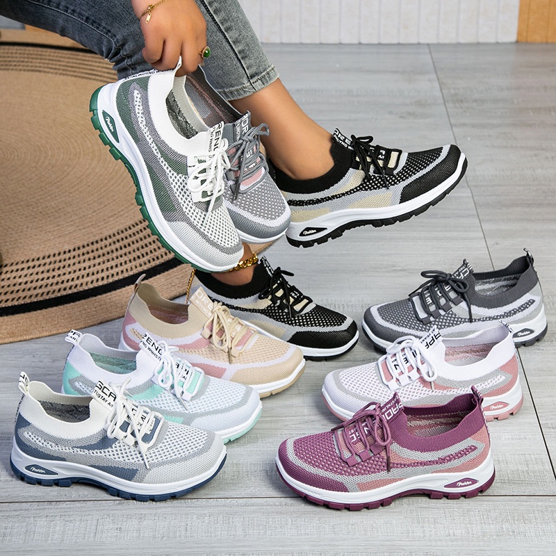 Женские модные повседневные кр – обзор и цена Running Shoes Women