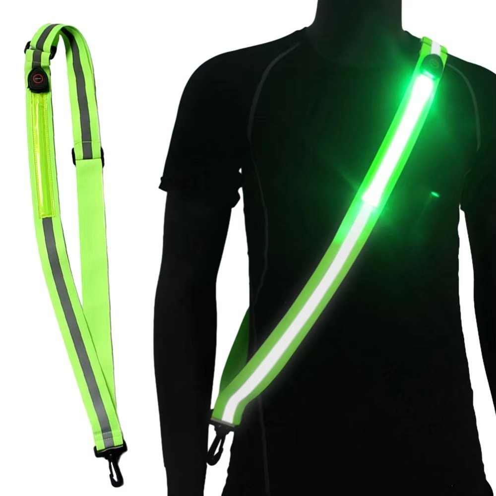 Светоотражающий пояс для бега  – обзор и цена Running Visibility Gear
