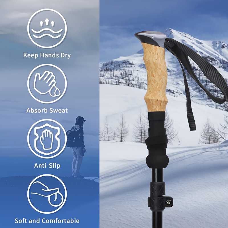 Сверхпрочные треккинговые палк – обзор и цена Trekking Pole Carbon