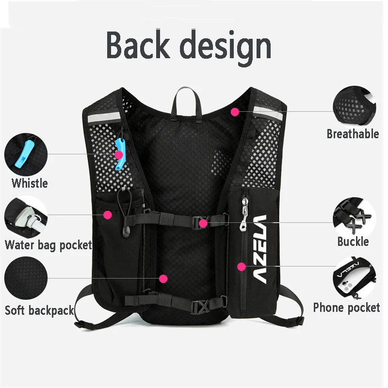 Рюкзак с жилетом для гидратаци – обзор и цена Hydration Vest